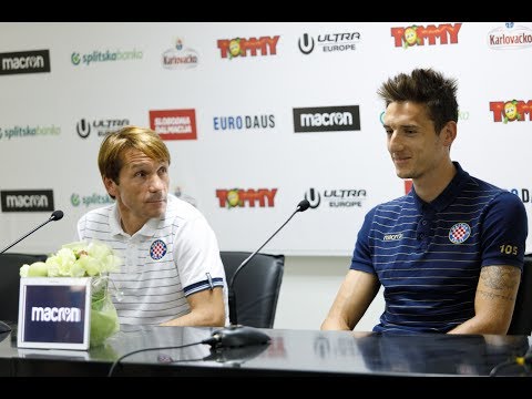 Coach Carrillo and captain Nižić ahead of Levski