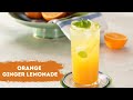 Orange Ginger Lemonade | ऑरेंज जिंजर लेमनेड रेसिपी | Summer Cooler | Sanjeev Kapoor Khazana