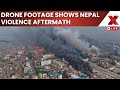 Nepal Clashes Aftermath LIVE: Aerial Footage Reveals Aftermath of Deadly Violence in Nepal