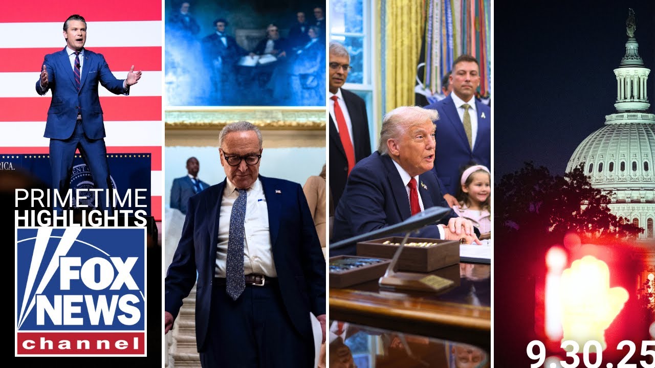 Fox News Highlights - September 30th, 2025