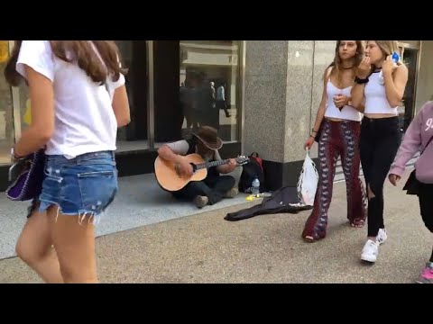 AMAZING HOMELESS Guy Surprises People & Stuns Crowd!
