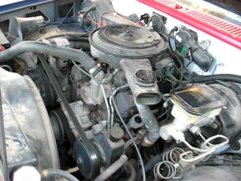 1988 S10 2.8 liter V6 engine - YouTube coil wiring 1985 chevy truck 350 