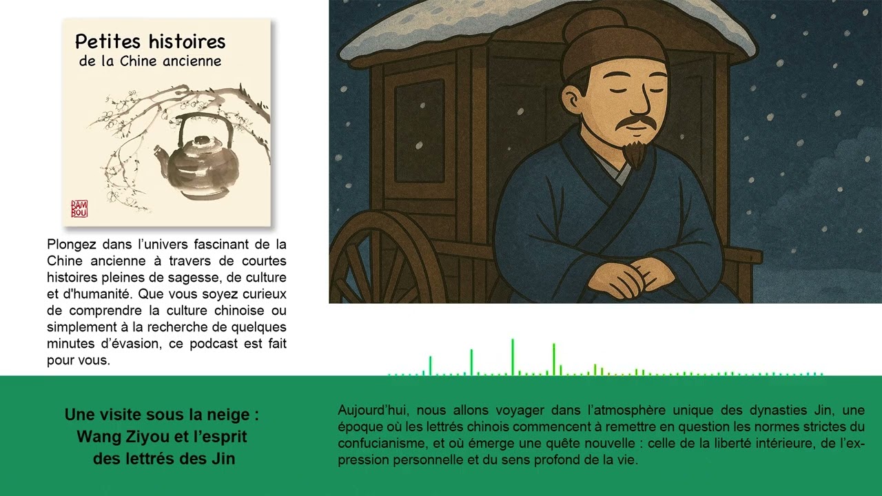 Une visite sous la neige : Wang Ziyou et l’esprit des lettrés des Jin