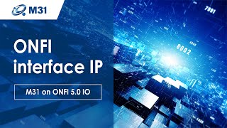 ONFI Interface IP - M31 on ONFI 5.0 IO
