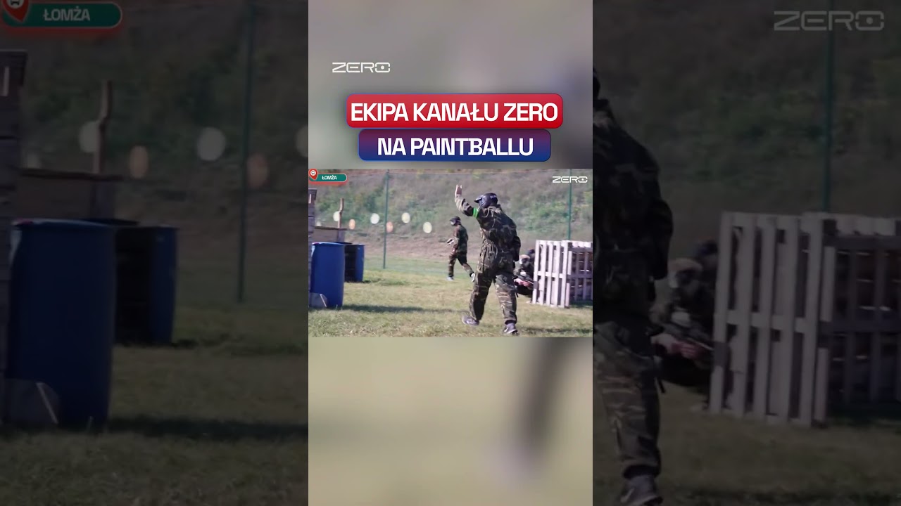 KANAŁ ZERO NA PAINTBALLU