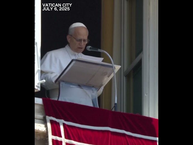 Pope Leo expresses condolences for Texas floods victims during Sunday prayer