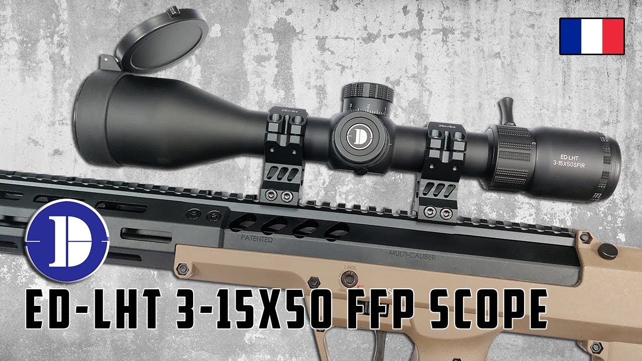 Review | ED-LHT 3-15x50 FFP SFIR Scope | DiscoveryOPT