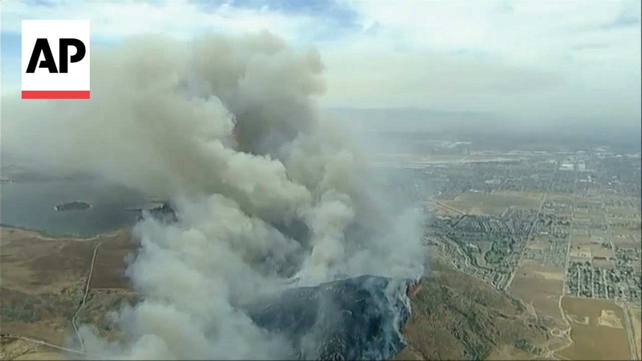 Fast-growing wildfire in Southern California triggers evacuations