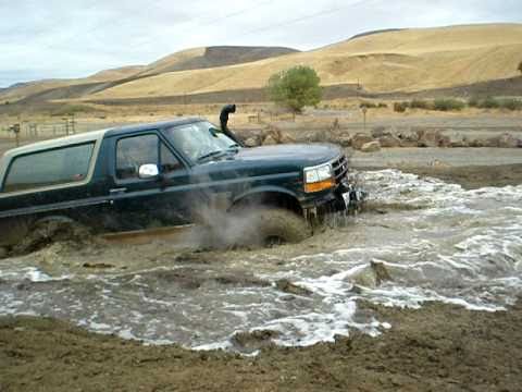 Ford bronco in the mud #5