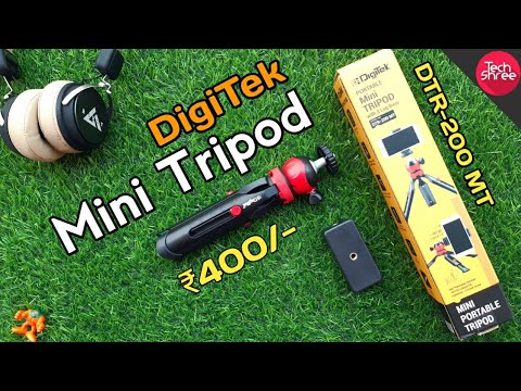 video DIGITEK DTR-200MT Portable & Flexible Mini Tripod (18 CM)