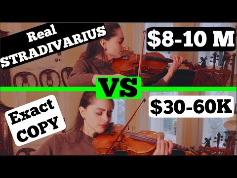 Real Stradivarius VS Exact Copy! Can You Hear The Difference?