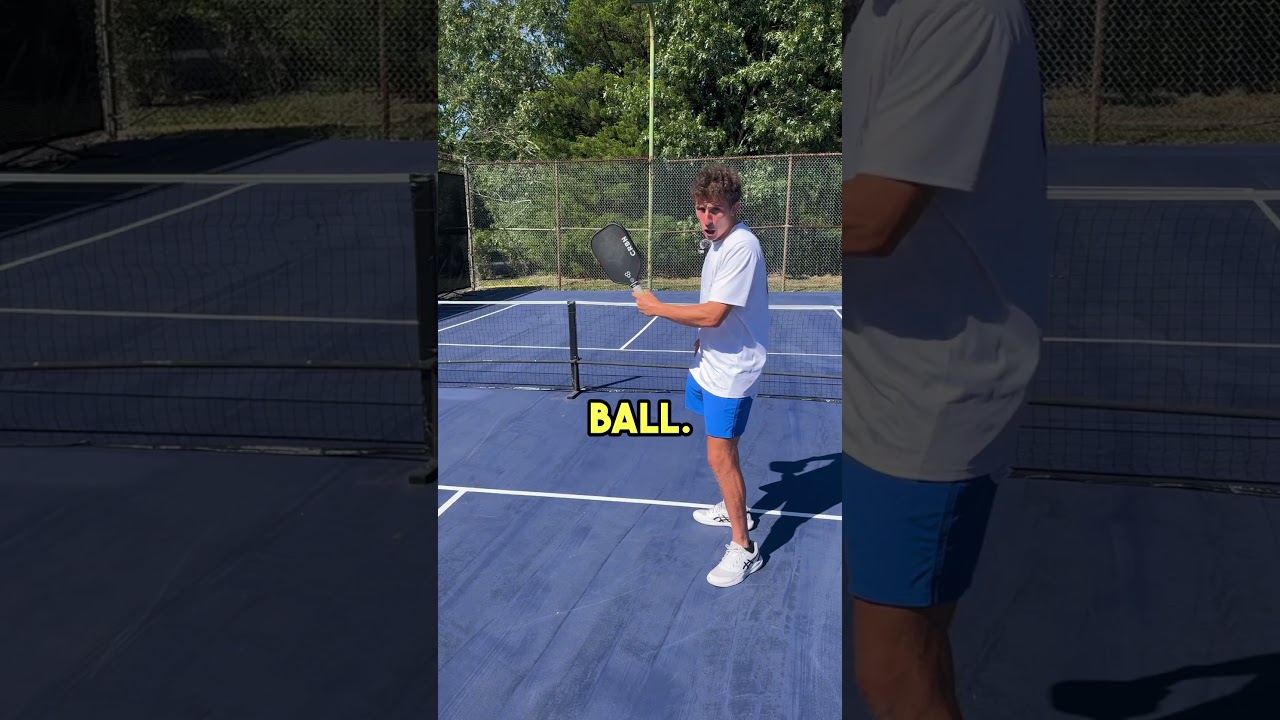 Learn Shading - Cover the Court Properly! #pickleballtips #pickleball #shorts