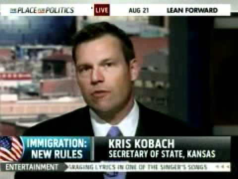 Kris Kobach takes USA Today Reporter to School on Immigration ...