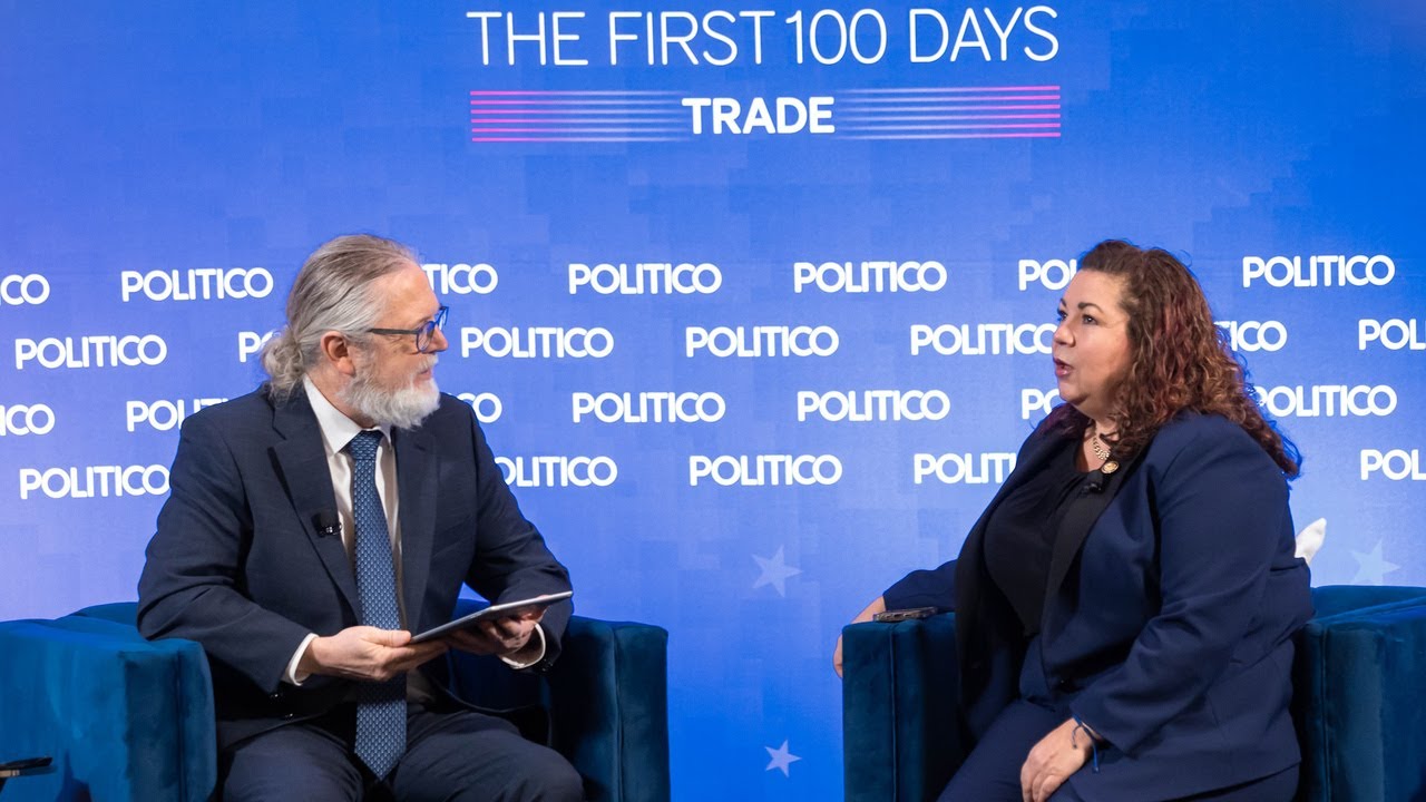 Full interview with Rep. Linda Sánchez | Playbook The First 100 Days: Trade