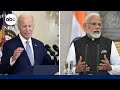 President Biden is in India preparing for tomorrows G20 summit | ABCNL