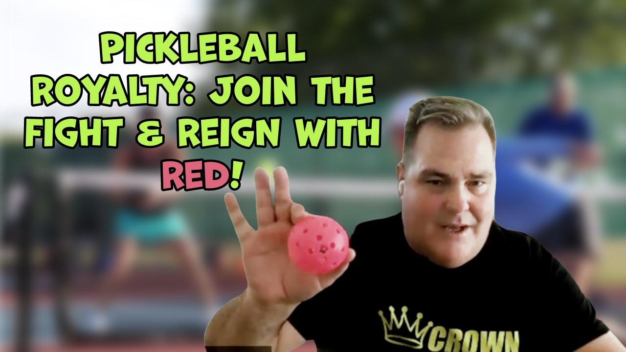 Taking Pickleball to New Heights with Crown's Revolutionary Balls!