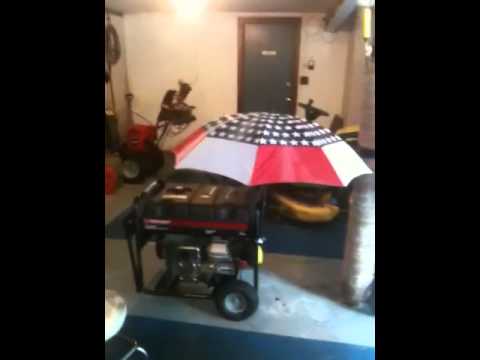 Honda generator rain cover #6