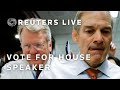 LIVE: US House to vote on Republican Jim Jordans bid for speaker