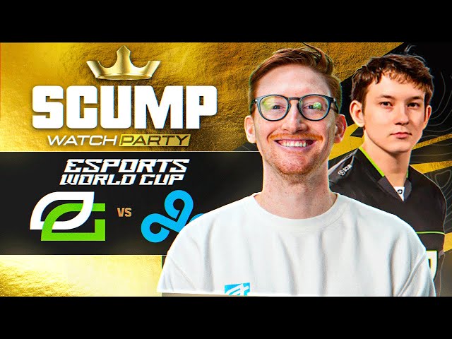🔴LIVE - SCUMP WATCH PARTY!! OpTic VS CLOUD9 | ESPORTS WORLD CUP DAY 1