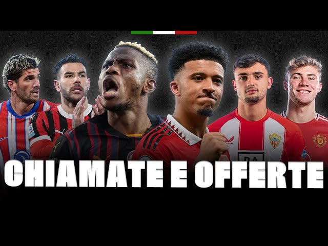 🚨 BLITZ OSIMHEN, SANCHO, THEO, RODRIGO DE PAUL, HOJLUND, PUBILL LE ULTIME