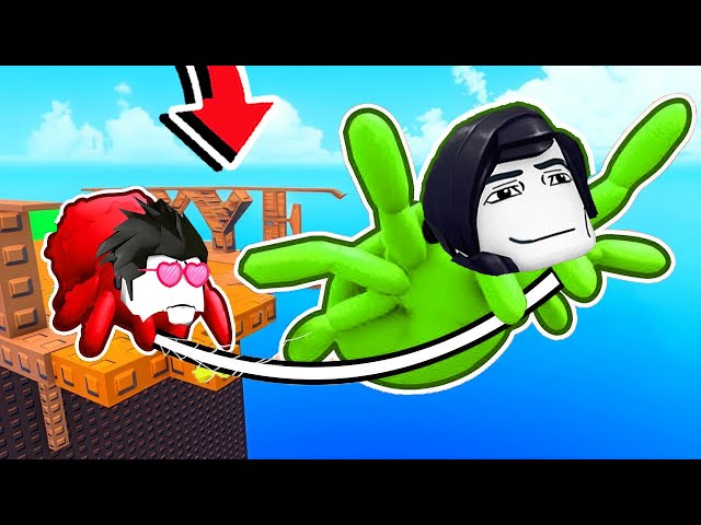 KERJASAMA ADIK KAKAK JADI LABA LABA PALING NGAKAK DI ROBLOX!!!