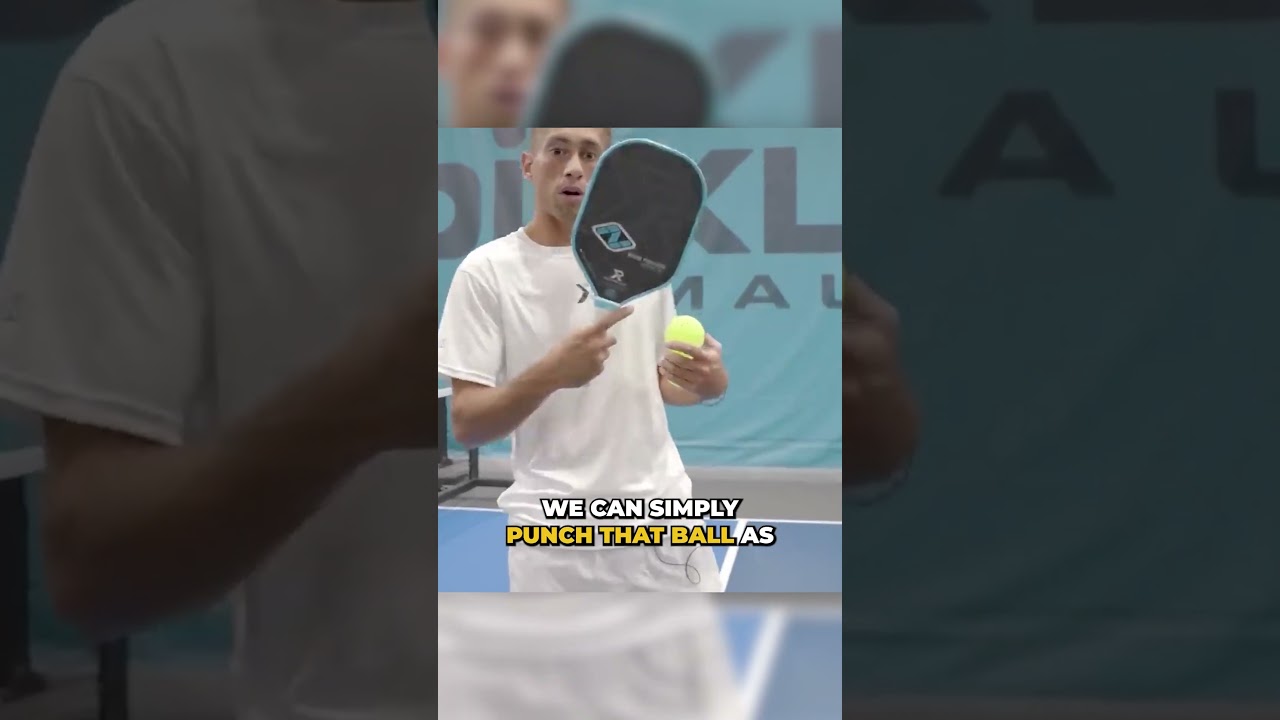 Use THIS paddle positioning to create consistency in your game! ✅️⁠ #pickleball #athlete #sports