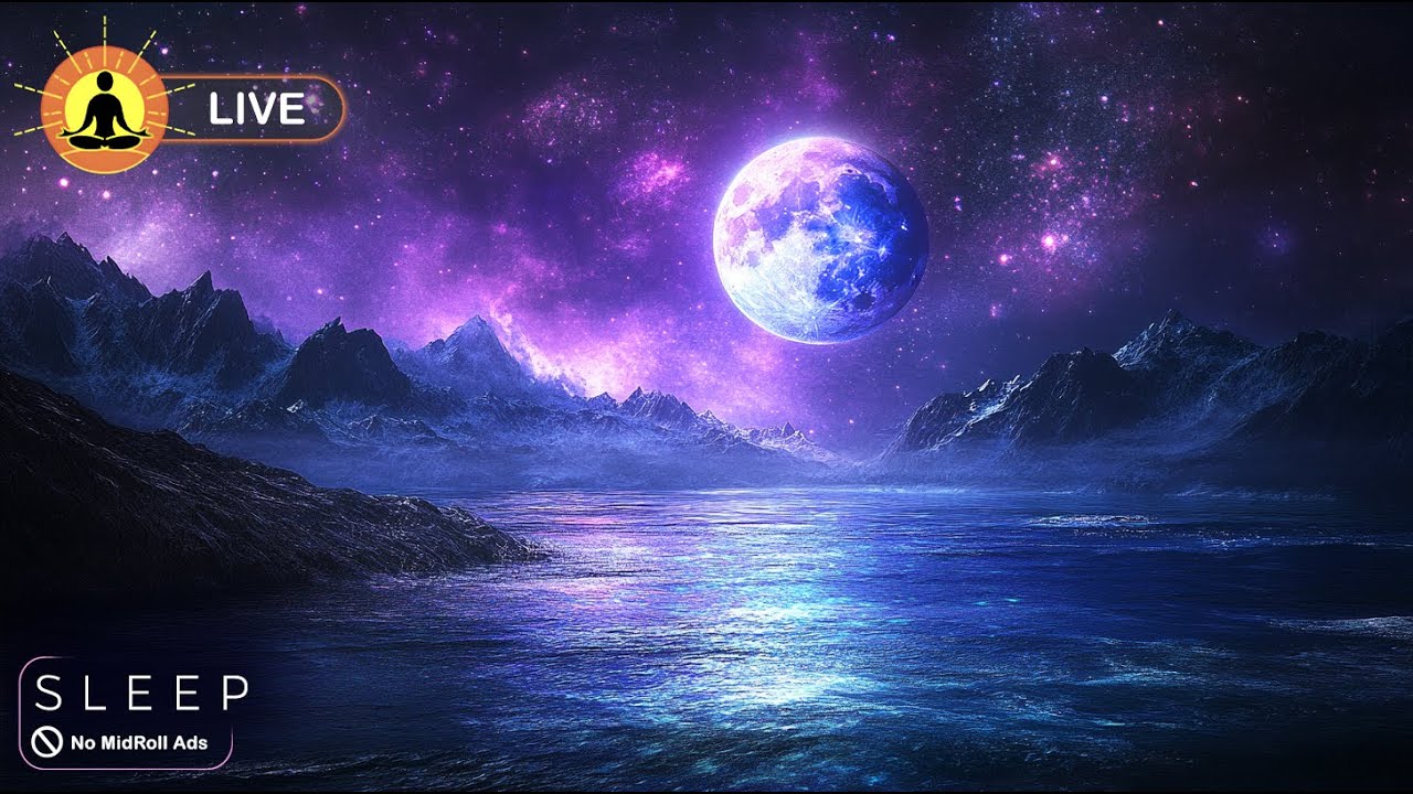 🔴 Deep Sleep Music 24/7, Insomnia, Sleep Therapy, Relax, Calm Music, Meditation, Study, Spa, Sleep