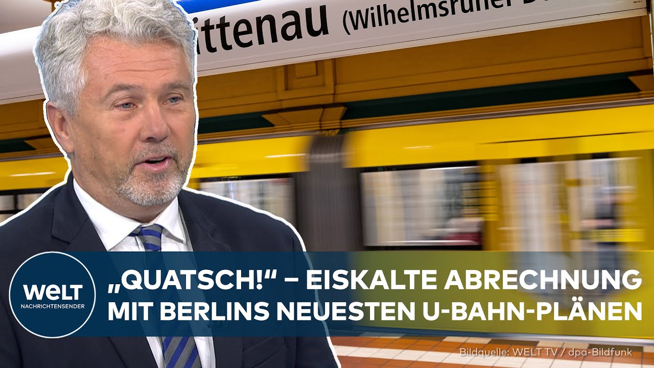 QUATSCH! „Berlin hatte Mauern – jetzt Drehkreuze?“ ‒ Diese Maßnahme macht U-Bahnen nicht sicherer
