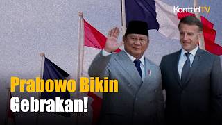 Pidato Di Samping Macron, Prabowo Instruksikan Sekolah Ajarkan Bahasa Perancis!