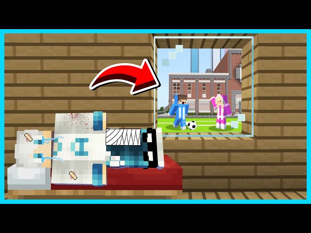 MIPAN & ZUZUZU TIDAK PEDULI AKUDAV YANG SEDANG SAKIT DI MINECRAFT! AKUDAV SEDIH MENANGIS