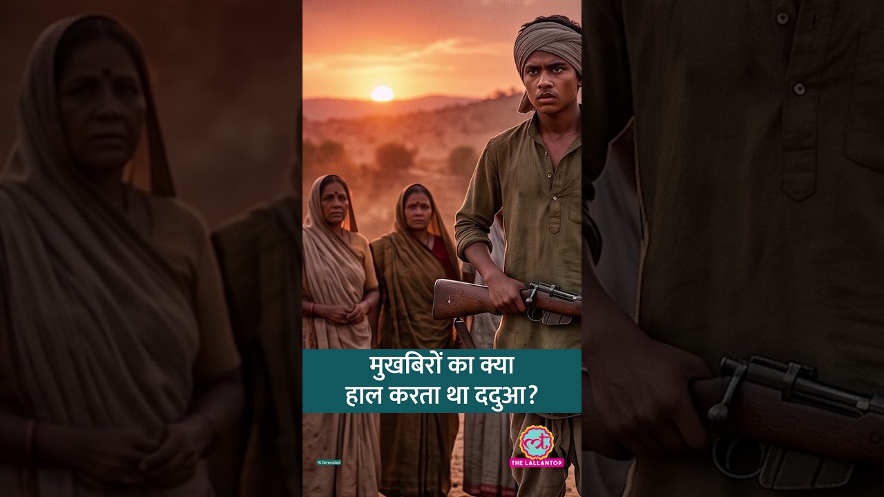 मुखबिरों के साथ क्या सुलूक करता था ददुआ डकैत? #shorts #tarikh