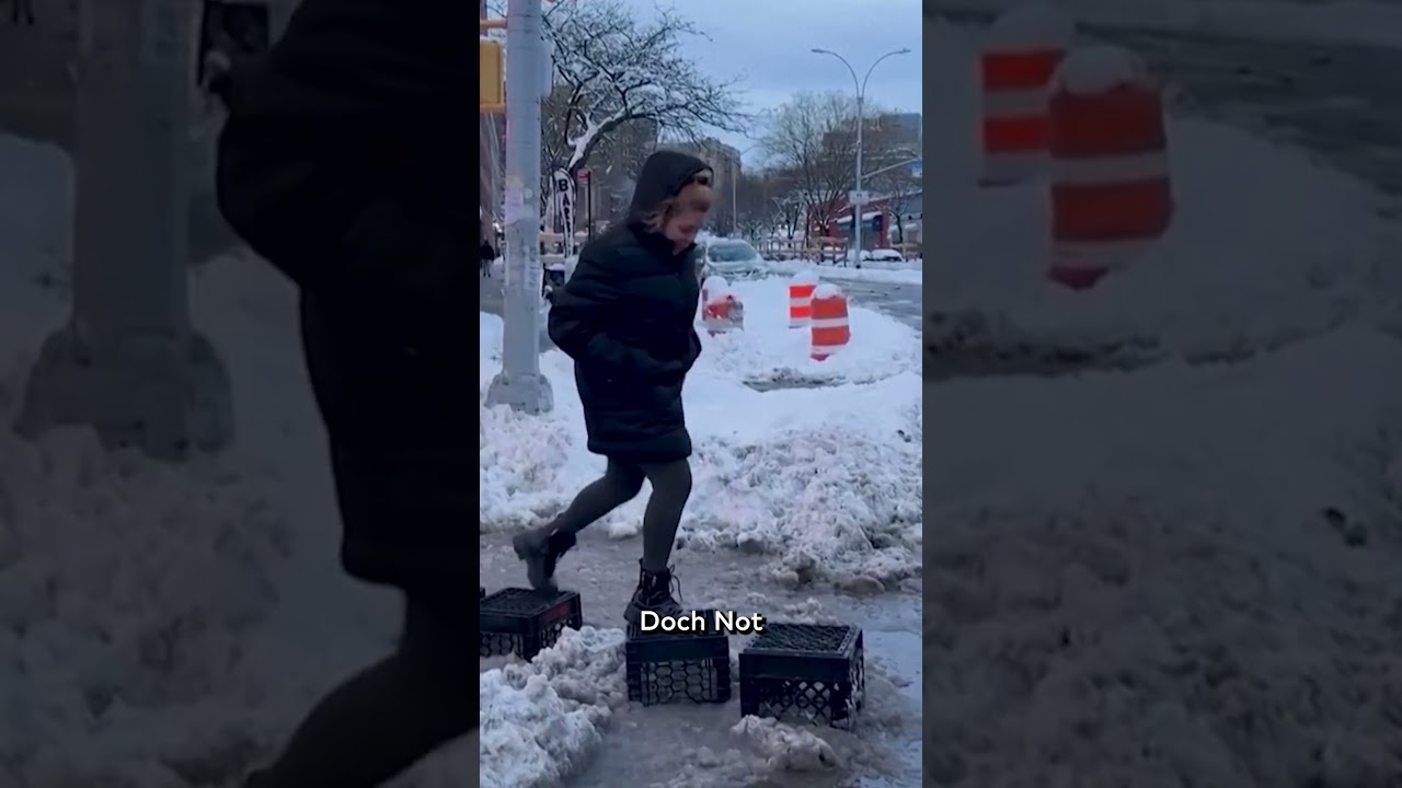 WINTERSTURM IN NEW YORK: Fahrverbote und gesperrte Brücken – Warnung vor „Herzinfarktschnee“ shorts