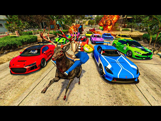 EL ÚLTIMO EXPLOTA CON COCHES ALEATORIOS!! VICTORIA CON EL COCHE MAS RARO!! - GTA 5 ONLINE