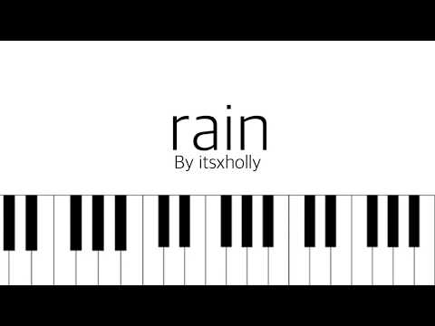 rain // bts // piano tutorial