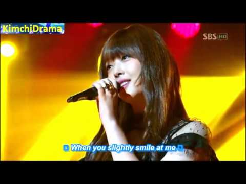 f(x) Sulli sings IU's song Peach