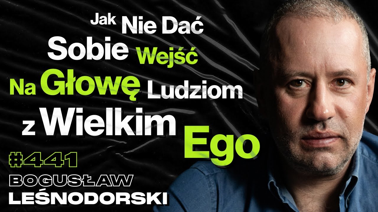 #441 Z Czym Wiąże Się Zarabianie Dużych Pieniędzy? Praca Prezesa Legii - Bogusław Leśnodorski