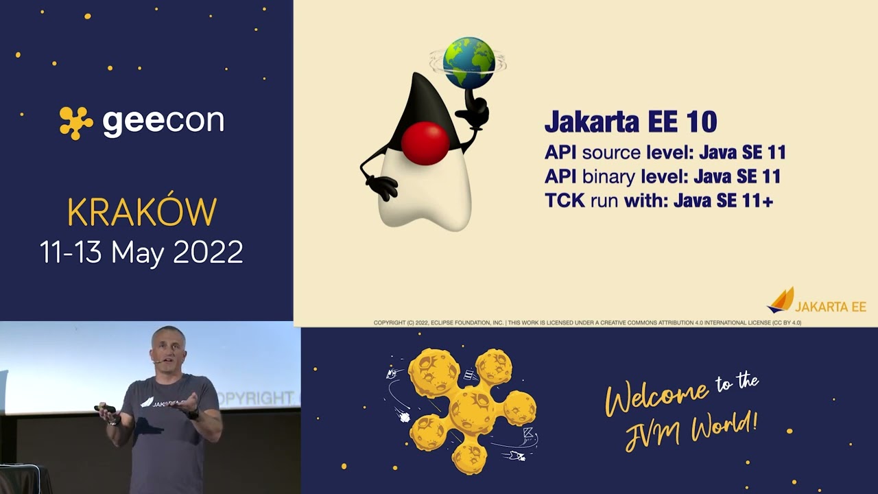 GeeCON 2022: Ivar Grimstad - Jakarta EE 10 is Coming Your Way