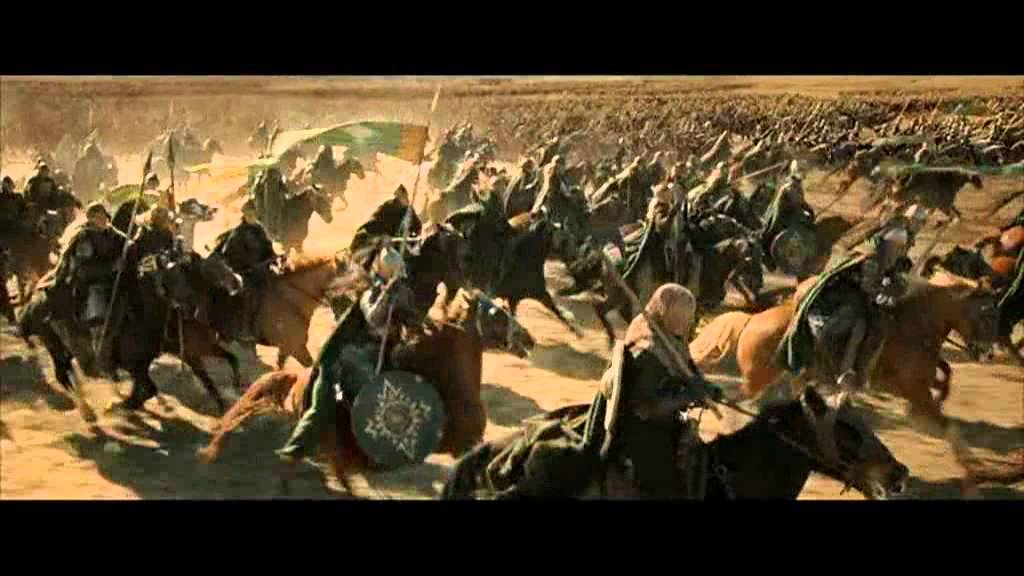 Lord Of The Rings Battle Scene With Epic Music Youtube 