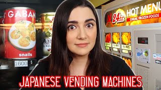 I Tried Unique Japanese Vending Machines In Tokyo