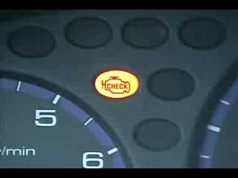 96 Honda civic check engine light flashing #4