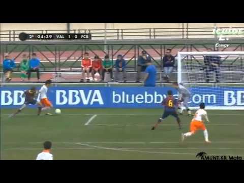 이강인 바르셀로나전 볼터치 - Kangin Lee(ValenciaCF) vs Barcelona. 13/12/28