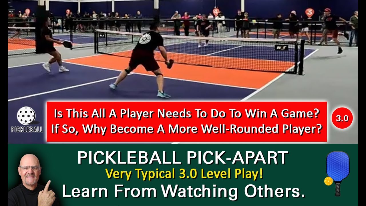 Pickleball! Are These Players Limited In Their Ability, Or, Is This What Pickleball Has Become?