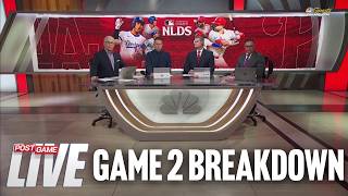 Phillies lose to Dodgers 4-3 in Game 2; trail series 2-0 | Phillies Postgame Live