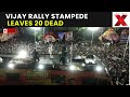 Tamil Nadu Stampede LIVE | Vijay rally stampede in Tamil Nadu claims 20 lives, chaos at hospitals