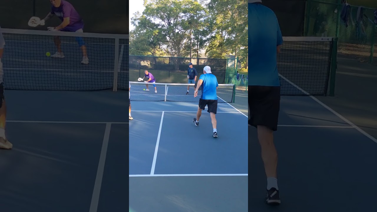 Right hand to left hand slams #pickleballdoubles #pickleball #pickleballplayers
