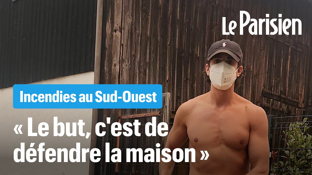 Feux dans le Sud-Ouest : à Cestas, avec ces habitants qui veulent sauver leur maison coûte que coûte