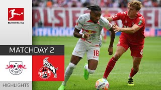 RB Leipzig — 1. FC Köln 2-2 | Highlights | Matchday 2 – Bundesliga 2022/23