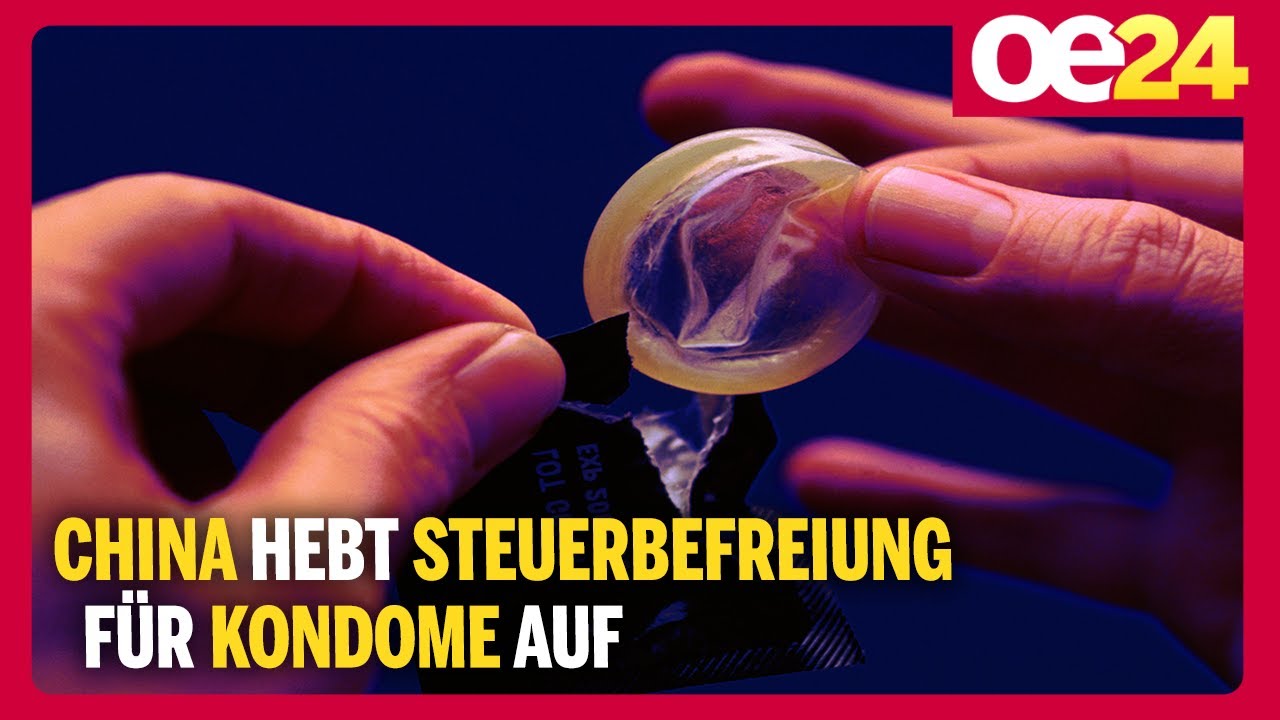 China hebt Steuerbefreiung für Kondome auf