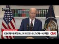 Federal government will pay for reconstruction of Baltimore bridge, Biden says  - 08:20 min - News - Video