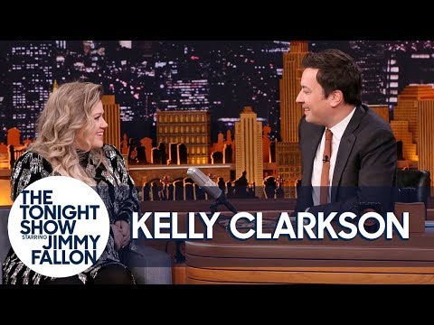 Kelly Clarkson and Jimmy Remember the First Time They Met on The Tonight Show